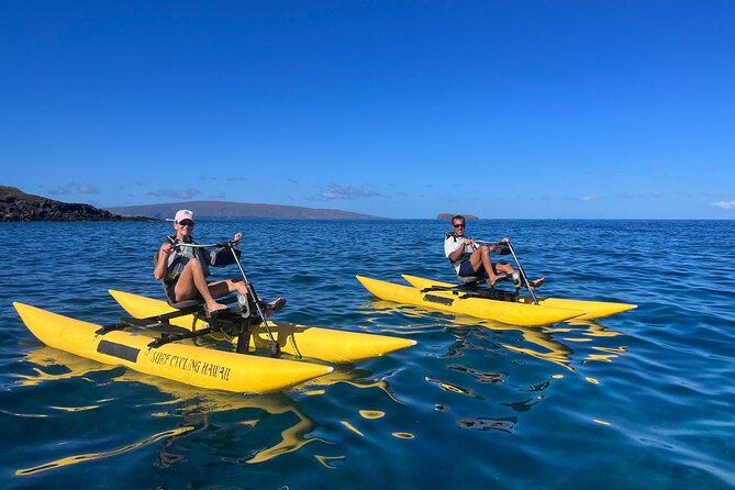 Water Bike Tour in South Maui - The Black Sand Beach Pass-By You Cannot See From the Road