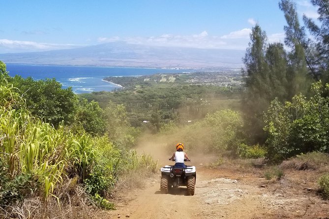 West Maui Mountains ATV Adventure - The 1.5 hour route, from valley lookouts to ocean shoreline views